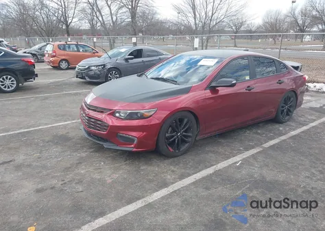 2018 Chevrolet Malibu Lt из США, поврежденный, VIN 1G1ZD5ST2JF286358